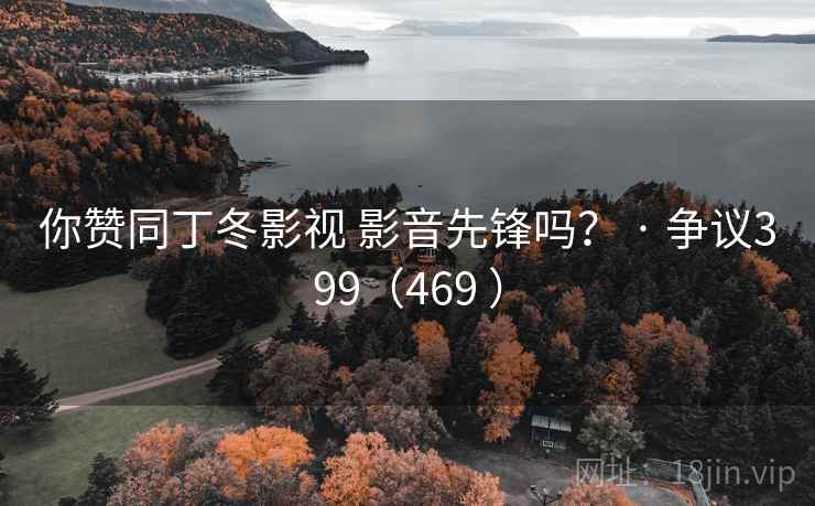 你赞同丁冬影视 影音先锋吗? · 争议399(469 )